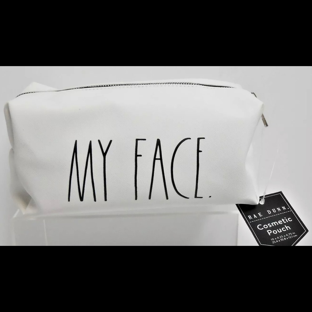 Rae Dunn “My Face” makeup / toiletry bag